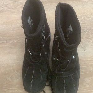 Skechers Waterproof Faux Fur Lines Women's Size 9 Snow Boots Thinsulate Lined